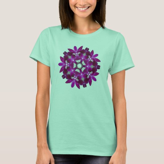 T-shirt 155sommer orcide de fleur (Devant)