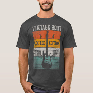 T-shirt 15 Ans Vintage 2007 Limited Edition 15e Bir