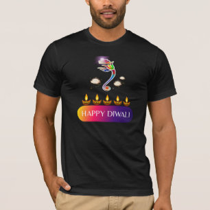 T-shirt #15. Joyeux Diwali, la fête des lumières de l'Inde