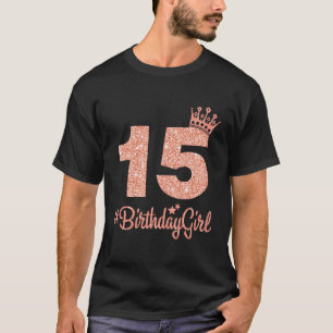 T-shirt 15 Sweet Fifn 15E K Couronne Pour