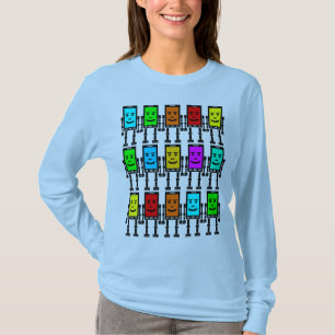 T-shirt 15 téléphones robotisés