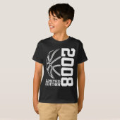 T-shirt 15e anniversaire Basketball Limited Edition 2008 1 (Devant entier)