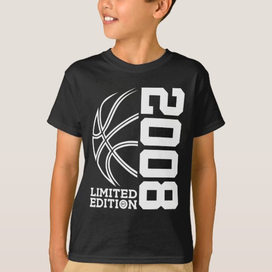 T-shirt 15e anniversaire Basketball Limited Edition 2008 1 (Devant)