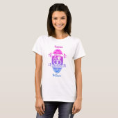 T-shirt 15e anniversaire de mariage de cristal traditionne (Devant entier)