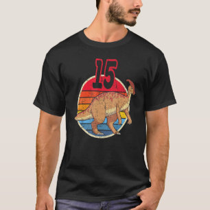 T-shirt 15e anniversaire I Parasaurolophus I Famille Corre