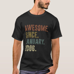 T-shirt 15E Retro Cadeau Anniversaire Vintage stupéfiant d