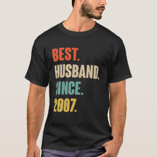 T-shirt 15e Wedding Aniversary Venin For Him Best Husband