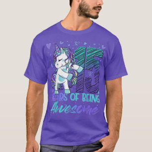 T-shirt 15ème Anniversaire Chemise 15 Anniversaire Fille F
