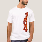 T-shirt 164 acceptation en orange (Devant)