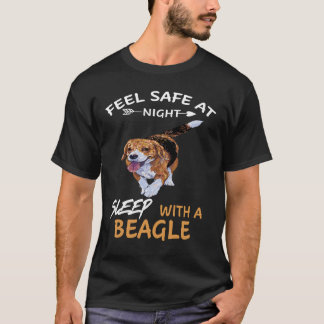 T-shirt 166 Sentez En Sécurité La Nuit Sommeil Avec Un Bea