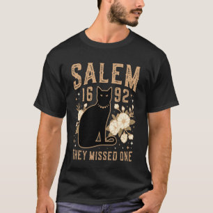 T-shirt 1692 Ils ont manqué une chemise Procès de sorcière