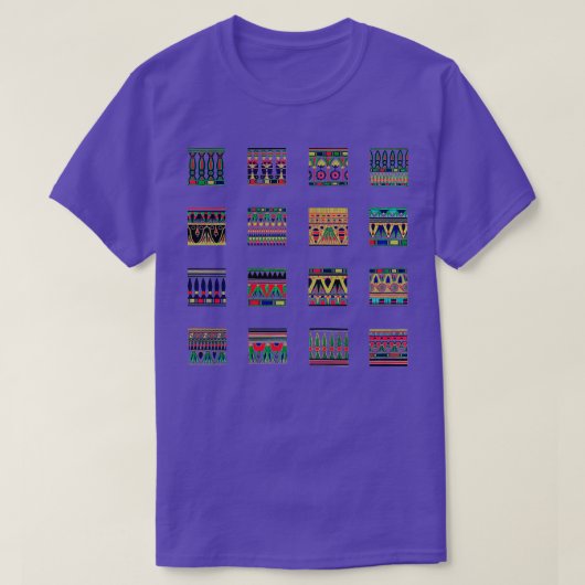 T-shirt 16 Ancient Egyptian Art Designs (Design devant)