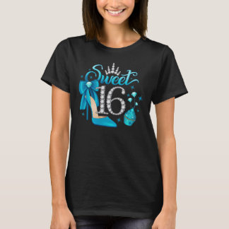 T-shirt 16e anniversaire. Doux 16 fille