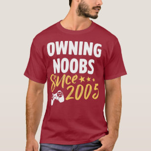 T-shirt 16e anniversaire s 2005 Girls Boys Gamer Gaming