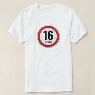 T-shirt 16e anniversaire Sweet Sixteen