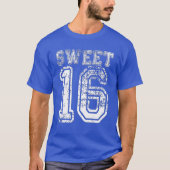 T-shirt 16e Birthday Sweet (Devant)