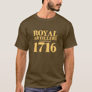 T-shirt 1716 royal d'artillerie