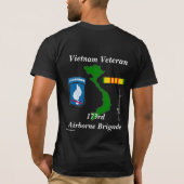 T-shirt 173rd BDE aéroportés (Dos)