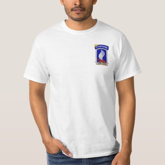 T-shirt 173rd Correction de vétérans de Nam de brigade (Devant)