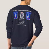 T-shirt 173rd Longue pièce en t de douille de brigade (Dos)