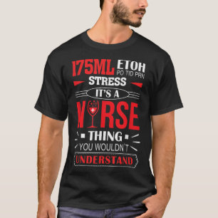 T-shirt 175ml Etoh Po Tid Prn Stress C'est une tâche infir