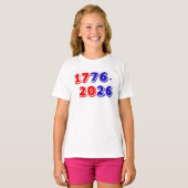 T-SHIRT 1776 2026 (Devant entier)