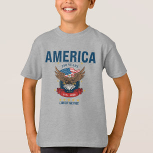 T-shirt 1776 2026 250e anniversaire patriotique américai