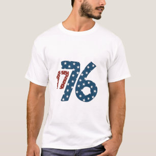 T-shirt 1776 4 juillet Fête de l'indépendance américaine