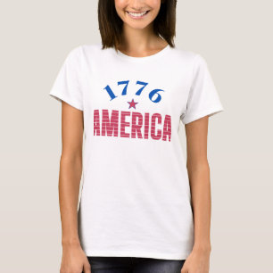 T-shirt 1776 AMÉRIQUE année de liberté
