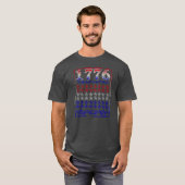 T-shirt 1776 Étoiles (Devant entier)