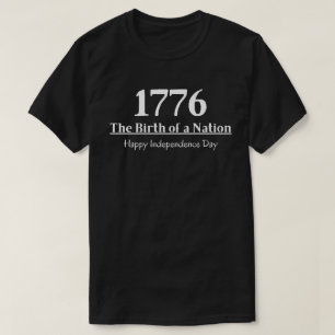 T-shirt 1776 La Naissance d'une Nation Jour de l'Indépend