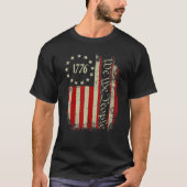 T-shirt 1776 Nous Le Peuple Constitution Patriotique Améri (Devant)