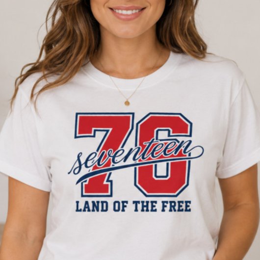 T-shirt 1776 Terre de libres