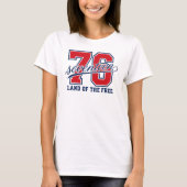 T-shirt 1776 Terre de libres (Devant)