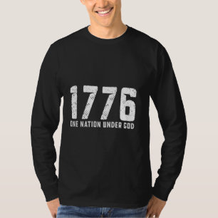 T-shirt 1778 Une nation sous Dieu 4 juillet pour Patrioti
