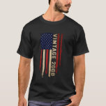 T-shirt 17 Ans Vintage 2008 Funny 17th Birthday Amer<br><div class="desc">17 Ans Vintage 2008 Funny 17th Birthday American Flag</div>