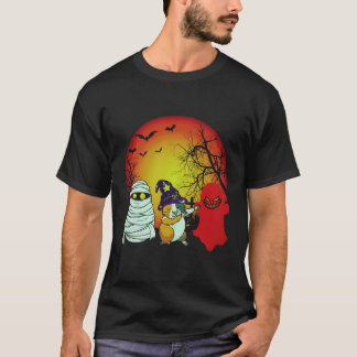 T-shirt 17 cobaye Halloween citrouille