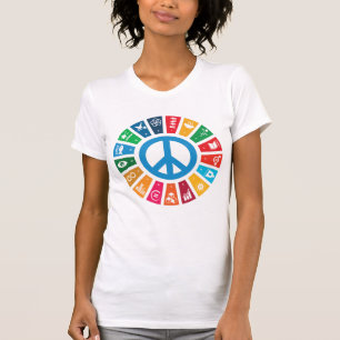 T-shirt 17 Objectifs de développement durable des Nations 