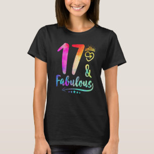 T-shirt 17e 17 2005 Anniversaire 2021 Ados Filles Femmes S