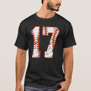 T-shirt 17e anniversaire Baseball Dix-sept 17 ans Garçon G
