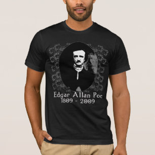 T-shirt 1809-2009 d'anniversaire d'Edgar Allan Poe