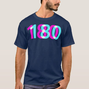 T-shirt 180 fléchettes - Joueur Dart Joueur jeu de plateau