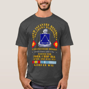 T-shirt 180e régiment d'infanterie 45e ID Bataille Pork Ch
