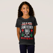 T-Shirt 1865, 1865, African Fist Black History Pride B (Devant entier)