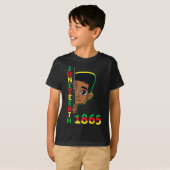 T-shirt 1865, 1865, Cool, roi de la peau Brown B (Devant entier)