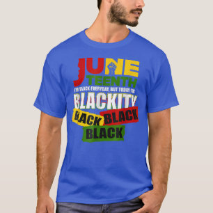 T-shirt 1865 Je suis Blackity Black Bla