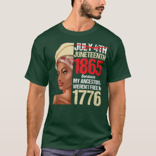 T-shirt 1865, Jour de l'indépendance des filles