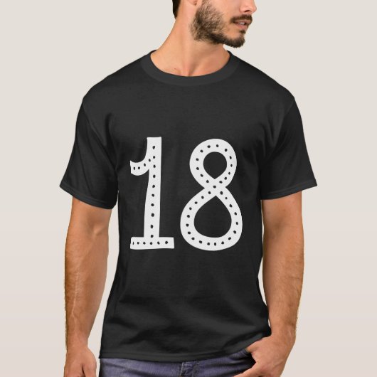 T-shirt 18 Joyeux Jour J (Devant)