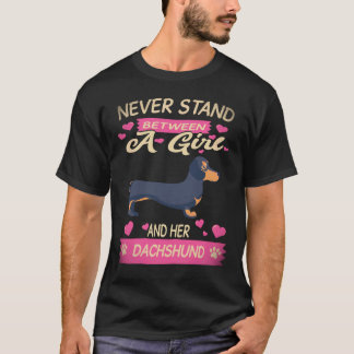 T-shirt 18 Ne vous mettez jamais entre une fille et son te