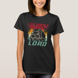 T-shirt 18 roues camionneur transporteur camion je viens d